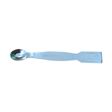 Load image into Gallery viewer, Laboratory spatula Stainless Steel Spatula Spoon 4 inch Pack of 1 Heavy type One side is spoon and another side is flat Used in chemistry lab
