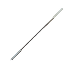 Load image into Gallery viewer, Micro Spatula or Flexible Spatula with Point Type 10 inch or 250 mm Pack of 1 Stainless Steel, Polished One Side Pointed and One Side Flat For Laboratory
