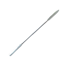 Load image into Gallery viewer, Micro Spatula or Flexible Spatula with Point Type 10 inch or 250 mm Pack of 1 Stainless Steel, Polished One Side Pointed and One Side Flat For Laboratory
