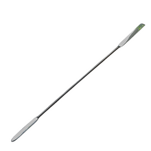 Load image into Gallery viewer, Micro Spatula or Flexible Spatula with Point Type 12 inch or 300 mm Pack of 1 Stainless Steel, Polished One Side Pointed and One Side Flat For Laboratory
