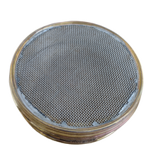 Load image into Gallery viewer, Jayant Test Sieve 200 mm Diameter BBS - 10 and ASTM - 12, 1680 micron Pack of 1 stainless steel Mesh with Brass Frame For Laboratory and Uniform Fabrication for Smooth-Nesting
