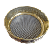 Load image into Gallery viewer, Jayant Test Sieve 200 mm Diameter BBS - 10 and ASTM - 12, 1680 micron Pack of 1 stainless steel Mesh with Brass Frame For Laboratory and Uniform Fabrication for Smooth-Nesting
