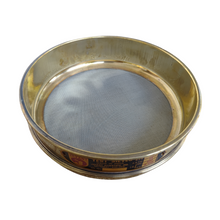 Load image into Gallery viewer, Jayant Test Sieve 200 mm Diameter BBS - 30 and ASTM - 35, 500 micron Pack of 1 stainless steel Mesh with Brass Frame For Laboratory and Uniform Fabrication for Smooth-Nesting
