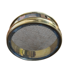 Load image into Gallery viewer, Jayant Test Sieve 200 mm Diameter BBS - 7 and ASTM - 8, 2411 micron Pack of 1 stainless steel Mesh with Brass Frame For Laboratory and Uniform Fabrication for Smooth-Nesting
