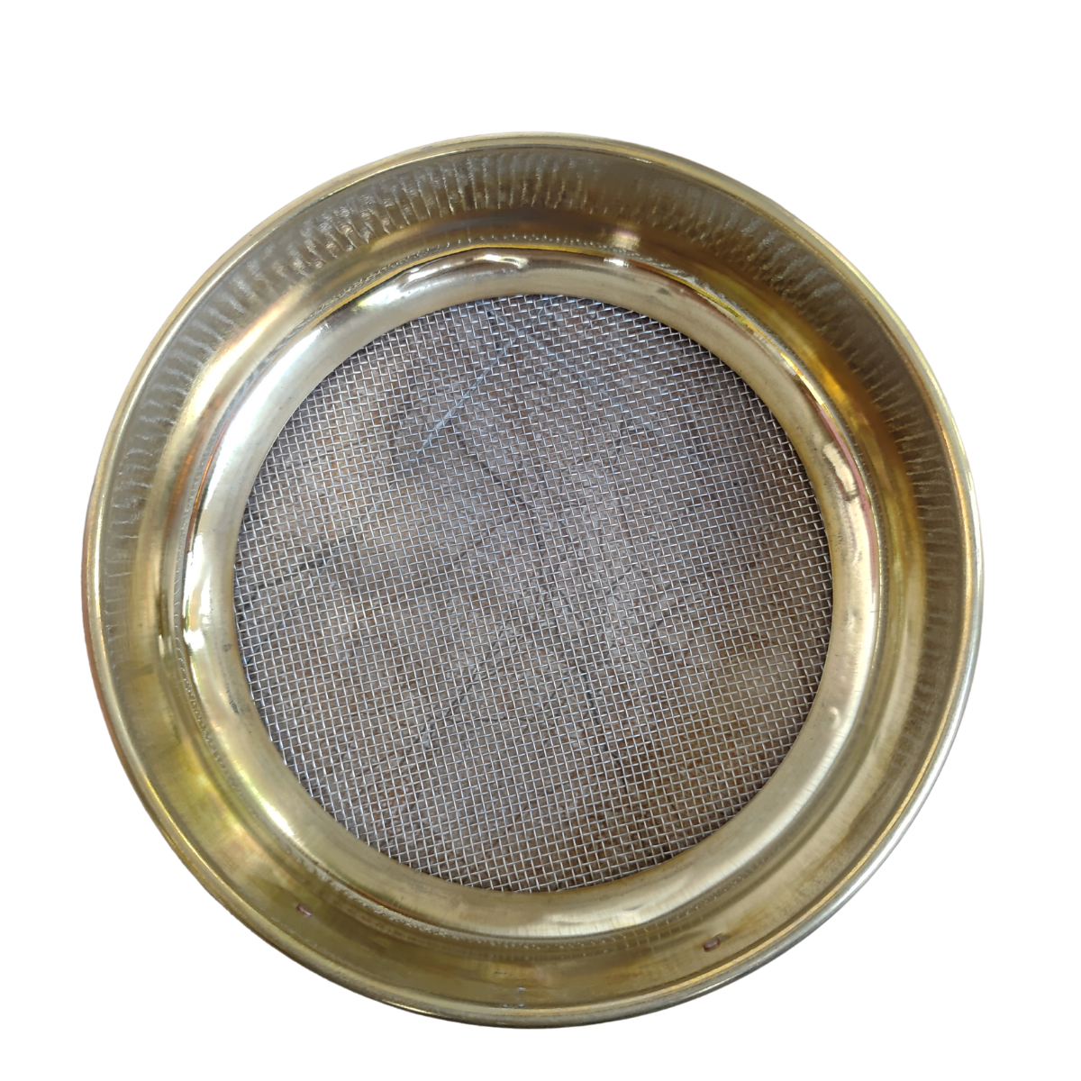 Zinc Plating Steel Pan 8 Inch Test Sieve Pan And Lid Set - Zinc Plated ...