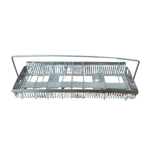 Load image into Gallery viewer, Slide Staining Rack Movable handle | Stand for 48 slides Stainless Steel Pack of 1 Lab Equipment for Biology, Pathology, and Histology
