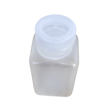 Load image into Gallery viewer, Reagent Bottle 175 ml Square Shape Wide mouth Polypropylene Chemical Storage Bottle with Screw Cap | Autoclavable, Leak-Proof &amp; Chemical Resistant Laboratory Bottle Pack of 1

