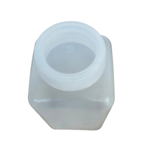 Load image into Gallery viewer, Reagent Bottle 500 ml Square Shape Wide mouth Polypropylene Chemical Storage Bottle with Screw Cap | Autoclavable, Leak-Proof &amp; Chemical Resistant Laboratory Bottle Pack of 1

