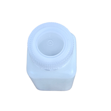 Load image into Gallery viewer, Reagent Bottle 60 ml Square Shape Wide mouth HDPE Chemical Storage Bottle with Screw Cap | Autoclavable, Leak-Proof &amp; Chemical Resistant Laboratory Bottle Pack of 1
