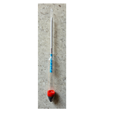 Load image into Gallery viewer, Density Hydrometer Range 1.000 to 1.050 Pack of 1 Precision Glass Hydrometer for Specific Gravity Testing | SG Hydrometer for Laboratory, Brewing, Chemistry &amp; Liquid Density Measurement
