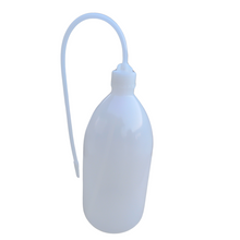 Load image into Gallery viewer, Wash Bottle 1000ml Euro design Pack of 1 with Polypropylene flexible delivery tube, screw and tube cap for Controlled Flow Ideal for Science Labs, Cleaning, and Industrial Use
