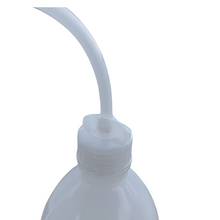 Load image into Gallery viewer, Wash Bottle 250ml Euro design Pack of 1 with Polypropylene flexible delivery tube, screw and tube cap for Controlled Flow Ideal for Science Labs, Cleaning, and Industrial Use
