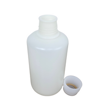 Load image into Gallery viewer, Reagent Bottle Laboratory Grade Narrow Mouth 2000 ml, High Density Polyethylene mold Leak proof with cap For filling Liquid Laboratory Pack of 1
