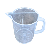 Load image into Gallery viewer, Plastic Measuring Jug 250 ml Pack of 1 Euro Clear Graduated Jug with Handle &amp; Spout | Food Grade Measuring Cup for Kitchen, Baking, Lab &amp; Liquid Measurements
