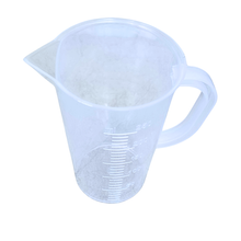 Load image into Gallery viewer, Plastic Measuring Jug 250 ml Transparent Pack of 1 | Measuring Cup with Clear Markings, Handle &amp; Pour Spout | Food Grade BPA Free | Kitchen &amp; Laboratory Use Liquid Measuring Beaker
