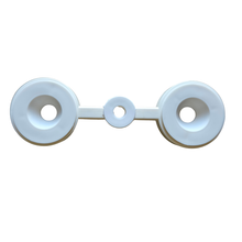 Load image into Gallery viewer, Funnel Holder Double side Polypropylene Plastic made Pack of 1
