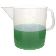 Load image into Gallery viewer, Plastic measuring jug capacity 3000 ml for Measuring Liquids Pack of 1
