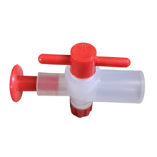 Load image into Gallery viewer, Stop Cock for Vacuum Desiccator Polypropylene Plastic made for Laboratory (Pack of 1) Polylab
