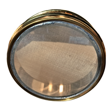 Load image into Gallery viewer, Jayant Test Sieve 200 mm Diameter BBS - 300 and ASTM - 270, 53 micron Pack of 1 stainless steel Mesh with Brass Frame For Laboratory
