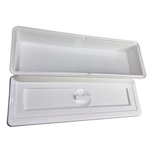 Load image into Gallery viewer, Instrument Sterilizing Tray molded in polypropylene Plastic Size 450 x 150 x 70 mm (Pack of 1)
