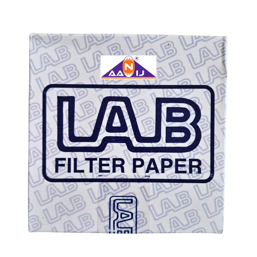 Filter Paper Grade A1, 70 mm | Qualitative Round Sheets 7 cm Pack of 100 | Chemistry Lab Experiments for Schools or Laboratory Activities