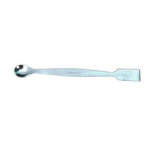 Load image into Gallery viewer, Laboratory spatula Stainless Steel Spatula Spoon 6 inch Pack of 1 Heavy type One side is spoon and another side is flat Used in chemistry lab
