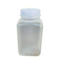 Load image into Gallery viewer, Reagent Bottle 500 ml Square Shape Wide mouth Polypropylene Chemical Storage Bottle with Screw Cap | Autoclavable, Leak-Proof &amp; Chemical Resistant Laboratory Bottle Pack of 1
