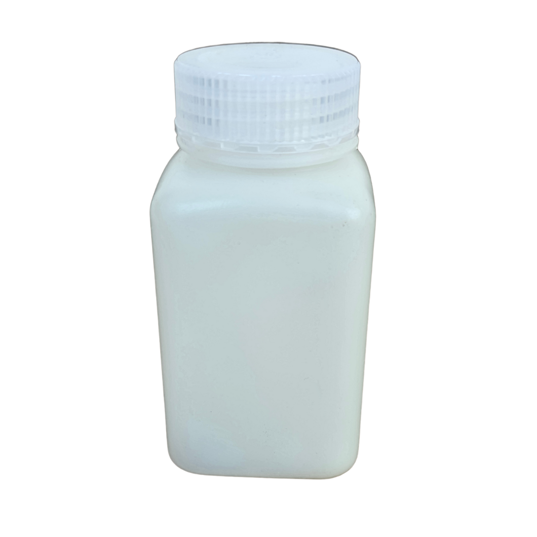 Reagent Bottle 60 ml Square Shape Wide mouth HDPE Chemical Storage Bottle with Screw Cap | Autoclavable, Leak-Proof & Chemical Resistant Laboratory Bottle Pack of 1
