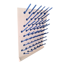 Load image into Gallery viewer, Draining Rack - 56 Pegs Polypropylene Plastic Molded for Lab Pack of 1
