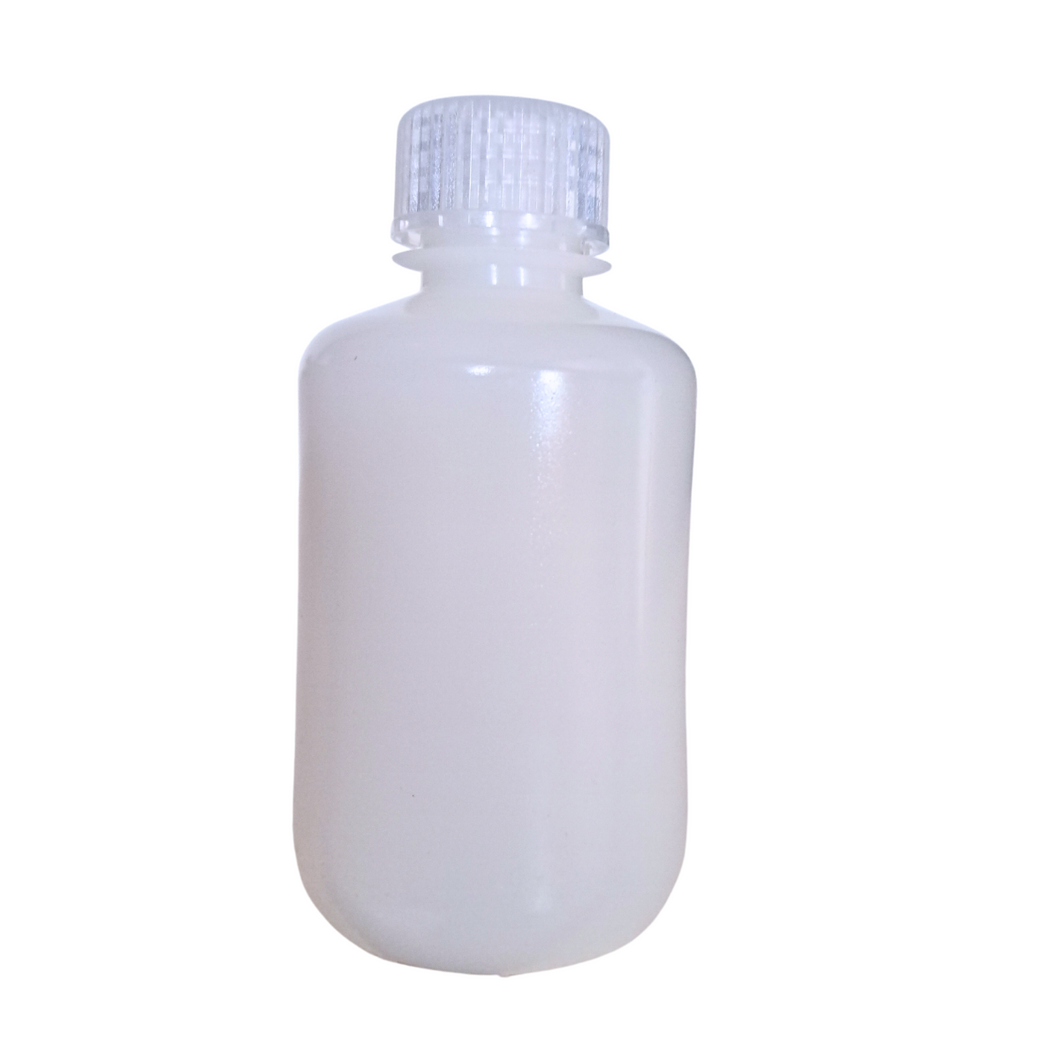 Reagent Bottle (Narrow Mouth) HDPE (High Density Polyethylene) 125 ml Pack of 1