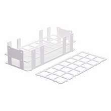 Load image into Gallery viewer, Wire Pattern Test Tube Stand 16 mm x 60 Tubes Polypropylene plastic molded For Laboratory Pack of 1
