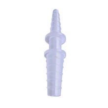 Load image into Gallery viewer, Unequal Straight Connectors Tapered for tubbing with an Ideal Diameter of 4-8/8-12 mm Straight Tubing Connector Polypropylene male to male tube connector Medical grade (Pack of 1)
