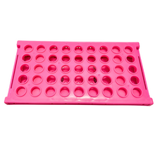 Load image into Gallery viewer, Centrifuge Tube Rack Foldable Space Saving for 15 ml, 45 holes Polypropylene mold Laboratory Plastic Tube Rack Holder (Pack of 1)

