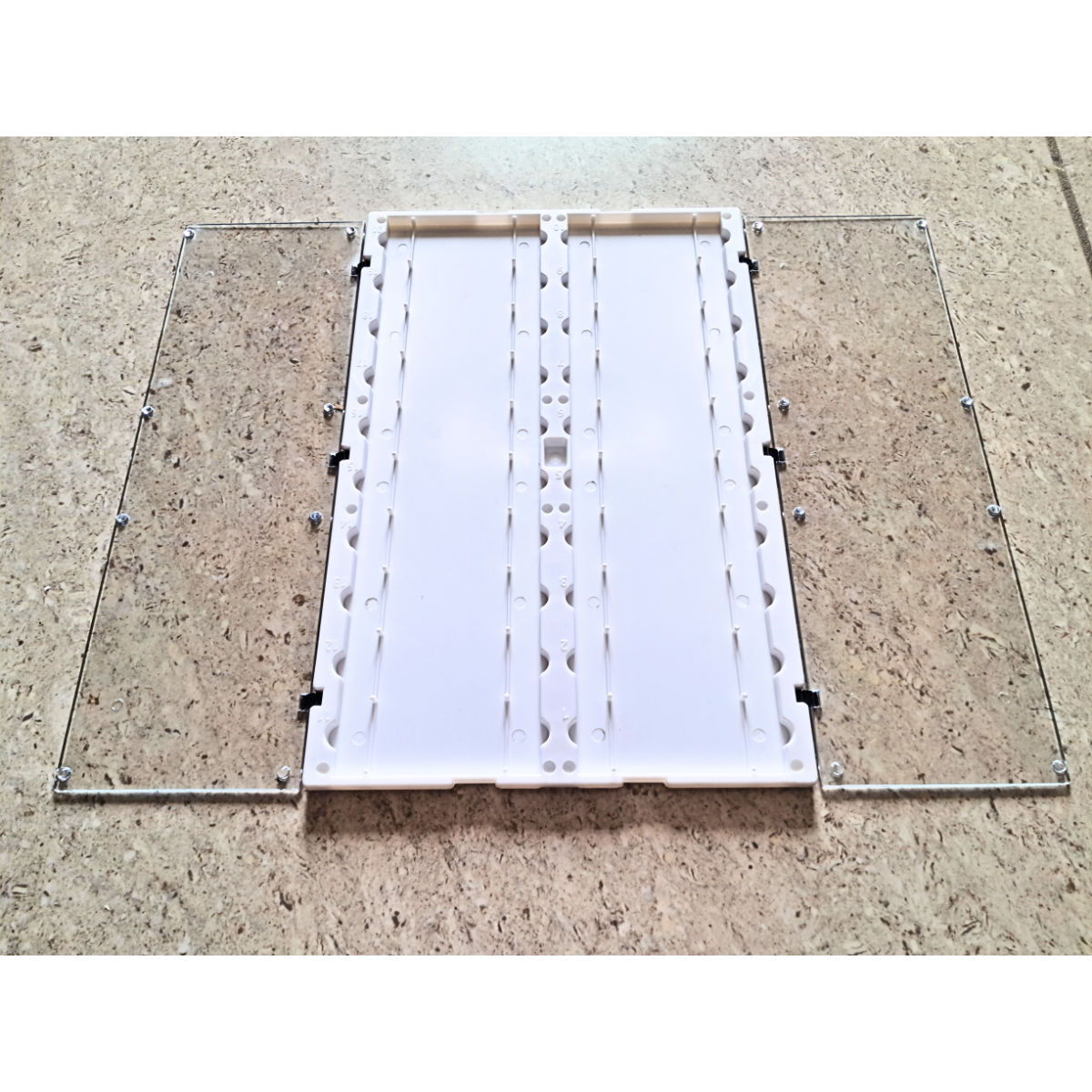 Microscope Slide File for 20 slides with Clear Hinged Lids | Slide Fil ...