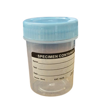 Load image into Gallery viewer, Urine Container sterile Individual packing, Polypropylene made- Pack of 5 Pcs. (50ml)
