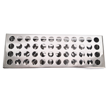 Load image into Gallery viewer, Test Tube Stand Stainless Steel 304 grade, Size 13 mm × 48 Holes Test Tube rack for Laboratory Pack of 1
