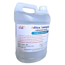 Load image into Gallery viewer, Distilled Water Di-Ionised 5L Ultrapure with 0 TDS for Battery/Humidifiers/Inverter Battery/Cosmetics/ Oxygen Concentrators| Distilled Water 5 litre | Battery Water 5 Litre| Zero TDS Water
