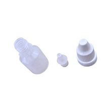 Load image into Gallery viewer, Empty Refillable Plastic Squeezable Dropper Bottle 10 ml in size Self sealing (Pack of 100)

