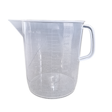 Load image into Gallery viewer, Measuring Mug 5000 ml or 5 ltr Polypropylene Plastic Transparent for Measuring Liquids Pack of 1
