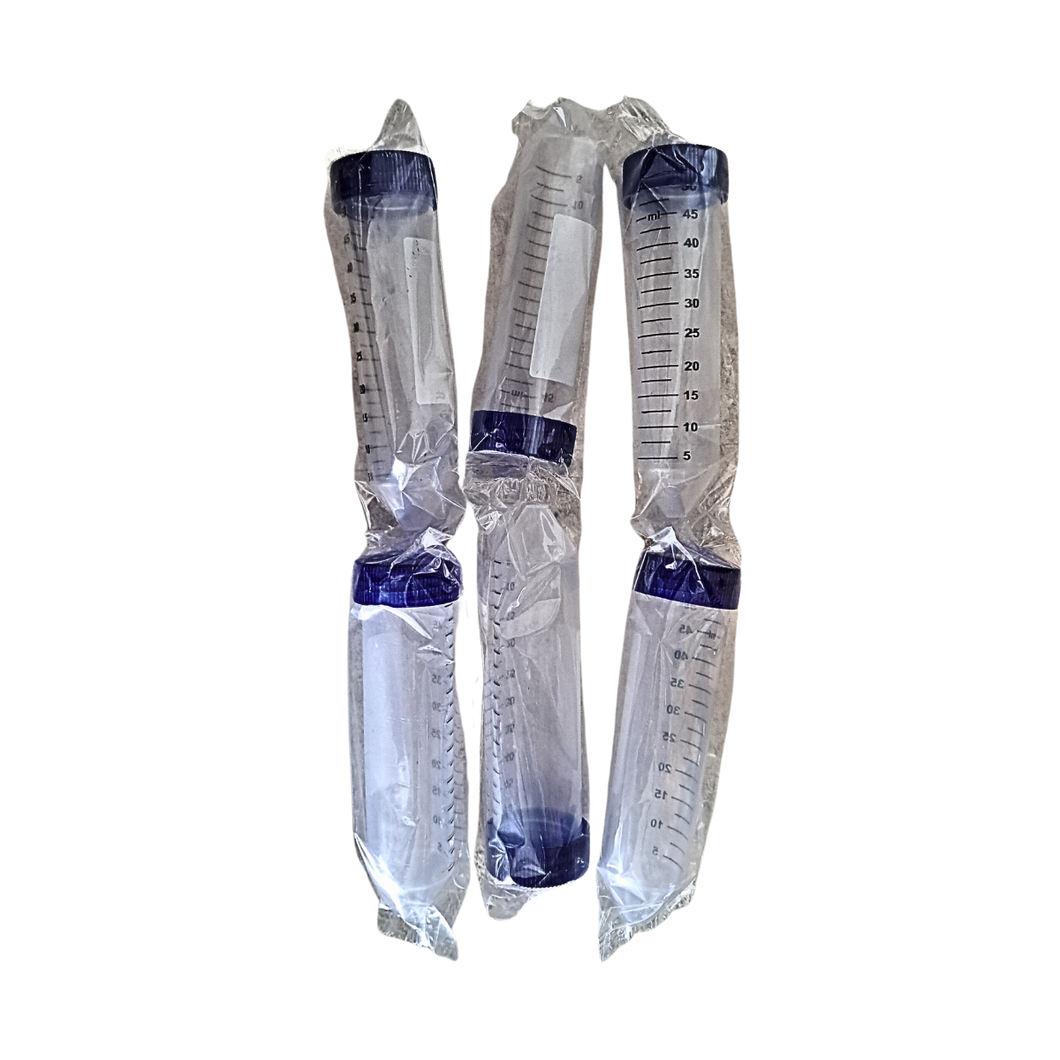 Centrifuge Tube 50ml Graduated individual pack Sterile (Pack Of 6)