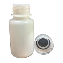 Load image into Gallery viewer, Reagent Bottle (Wide Mouth) HDPE (High Density Polyethylene) 60 ml Plastic For filling Liquid Pack of 1
