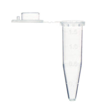 Load image into Gallery viewer, Micro Centrifuge Tube Polypropylene made with Hinged Lid 1.5 ml Conical Bottom Graduated - Pack of 100 Pieces
