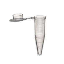 Load image into Gallery viewer, Micro Centrifuge Tube Polypropylene made with Hinged Lid 1.5 ml Conical Bottom Graduated - Pack of 100 Pieces
