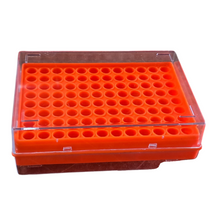 Load image into Gallery viewer, PCR Tube Rack (Rack for 96 PCR Tubes of 0.2 ml) Pack of 1 any color
