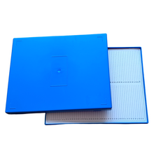 Load image into Gallery viewer, Microscope Slide Box For 100 Slides - Blue color (Pack of 1)
