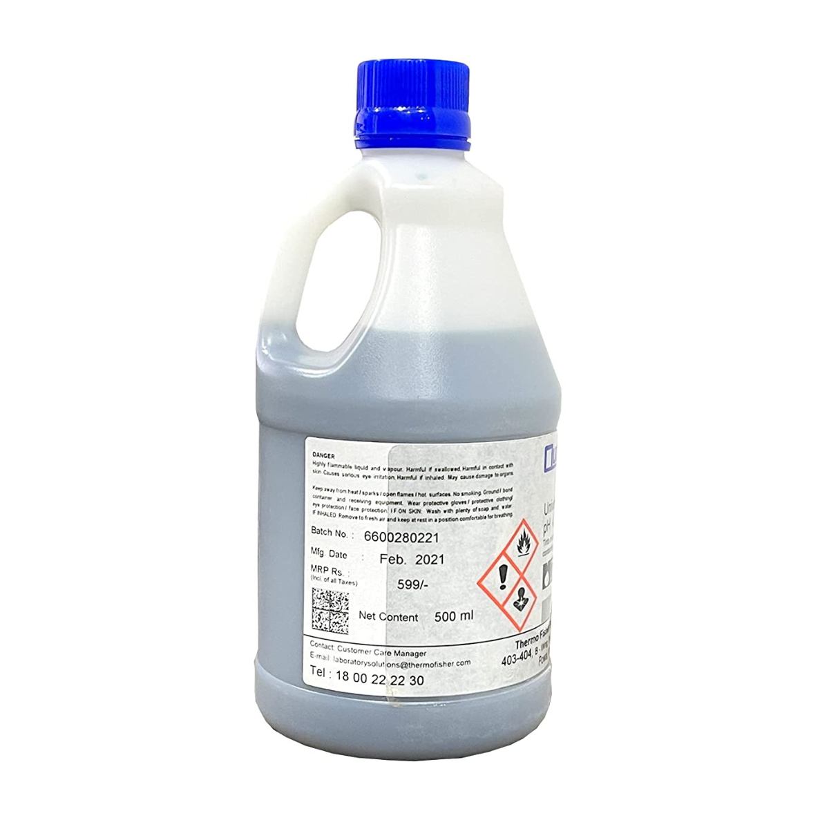 Label Qualigens Imdikrom Qualigens Universal indicator, Universal indicator solution p ...