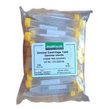 Load image into Gallery viewer, Centrifuge Tube 15 ml Graduated Polypropylene Gamma Radiation Sterile (1 Pack - 25 Pcs)
