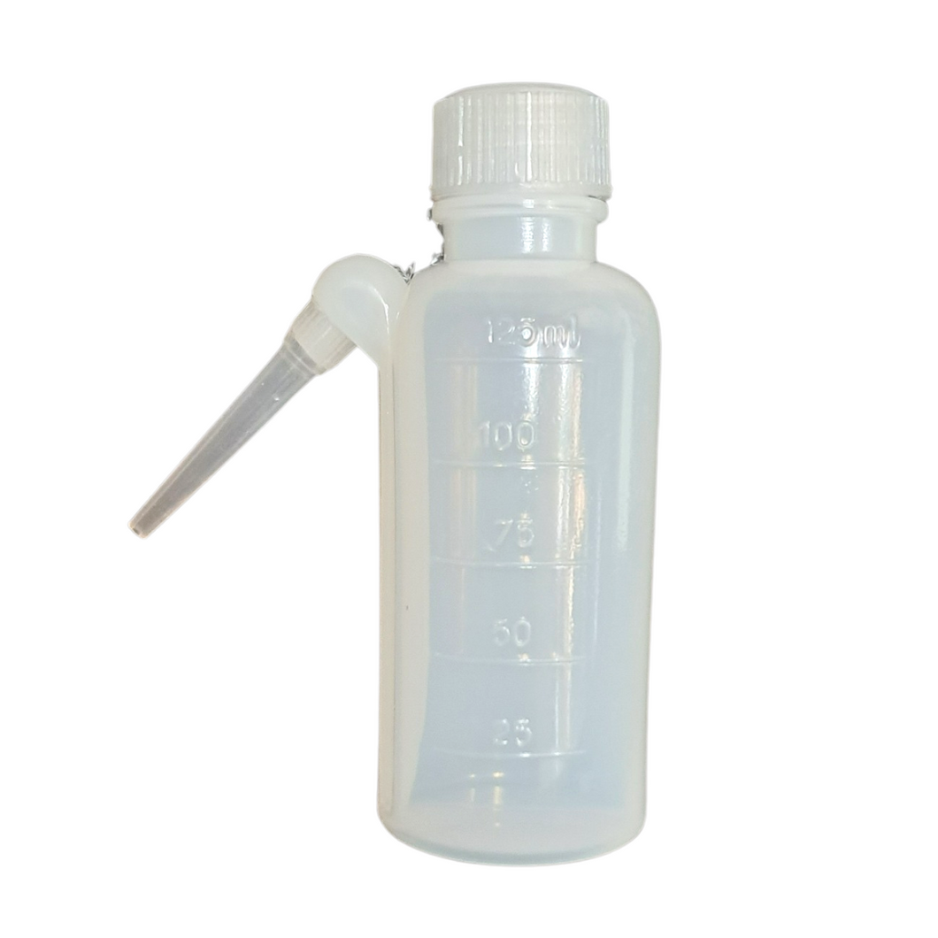 Wash Bottles (New Type) Size - 125 ml, White Pack of 1