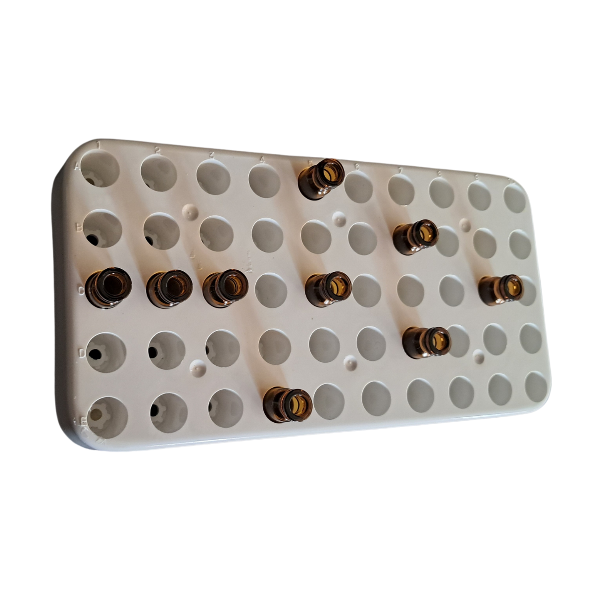 Cryo rack 1.8 ml, 2ml Vial Rack, Lab HPLC Vial Holder, 12mm Vial Tray ...