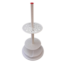 Load image into Gallery viewer, Pipette Stand Vertical Molded in Polypropylene 28 Place (Pack of 1)
